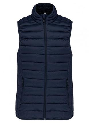 Жіночий утеплений жилет ladies' lightweight sleeveless padded jacket темно-синий, xl