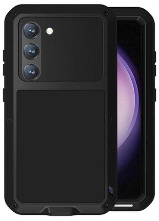 Протиударний чохол primo doom armor для смартфона samsung galaxy s24 plus (sm-s926) - black