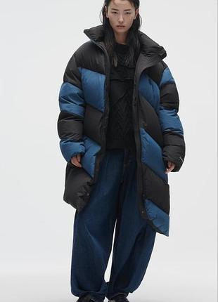 Пуховик zara adererror оbерсайз