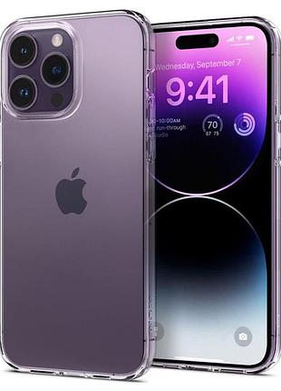 Чохол spigen для iphone 14 pro max - liquid crystal, crystal clear (acs04809) 4773424