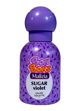 Туалетная вода malizia детская bon bons sugar violet, 50 мл