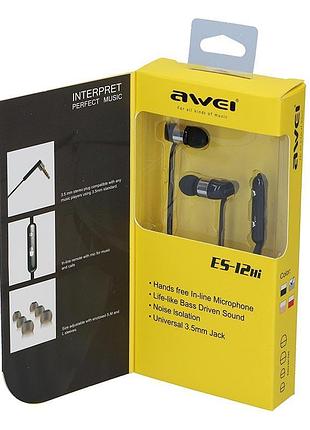 Наушники awei es-12hi 4756667 2