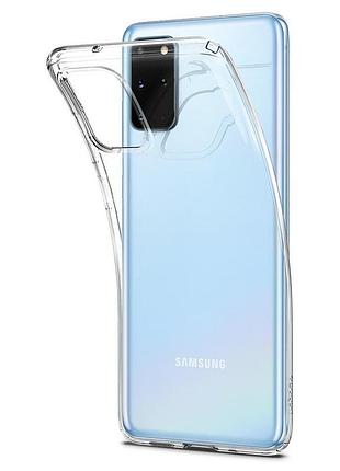 Чехол spigen для samsung galaxy s20 plus liquid crystal, crystal clear (acs00751) 4772572 3