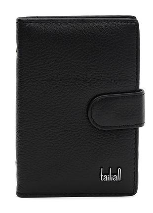 Шкіряна візитниця tailian k1t430d-h33bl-black 4769066
