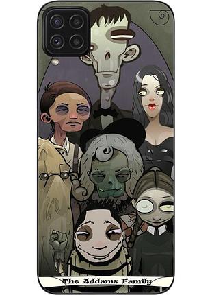 Оригинальный чехол epik для samsung m32 galaxy m325f с картинкой семейка адамс