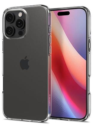 Чохол spigen для iphone 16 pro - liquid crystal, crystal clear (acs08112) 4937203 2