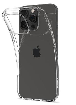 Чохол spigen для iphone 16 pro - liquid crystal, crystal clear (acs08112) 4937203 3