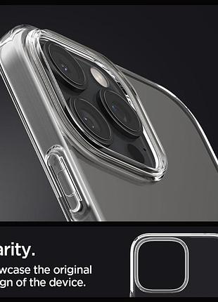 Чохол spigen для iphone 16 pro - liquid crystal, crystal clear (acs08112) 4937203 7