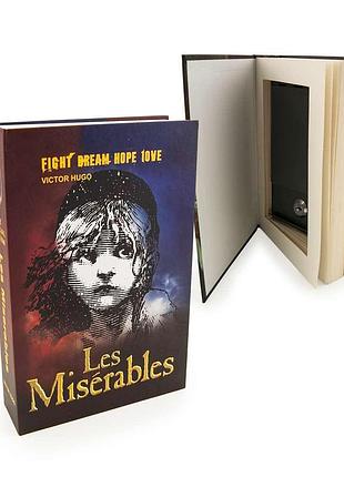 Книга сейф со страницами в.гюго 3376707