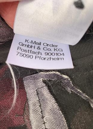 Блуза кардиган plus size  деворе квітковий принт 10