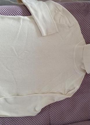 Гольф молочный zara m/l 2