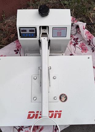 Ручной термотрансферный пресс и dison (термопечать (сублимация), перенос изображений, дублирование и склеивание тканей с помощью термопрокладок)