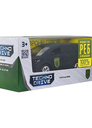 Автомодель серии шевроны героев - toyota alphard - уда 6