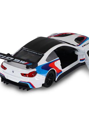 Автомодель - bmw m6 gt3 (белый) 2