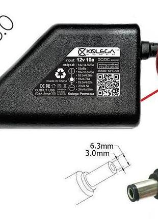 Блок живлення до ноутбука toshiba 15v 6a 90w 6.3x3.0mm (kolega-power (авто)) 12 міс.гар. 4529655
