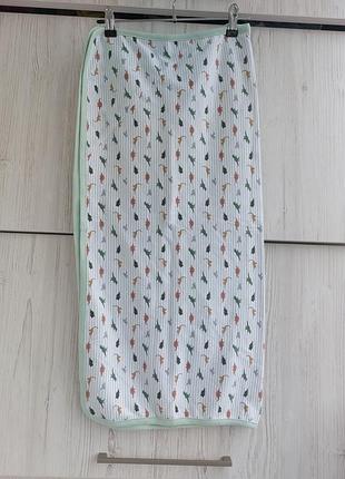 Тоненький бавовняний плед sterling baby 71*74см