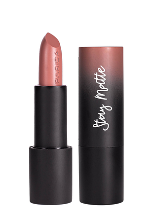 Помада для губ parisa cosmetics матова stay matte l-08pc № 03 brown sugar