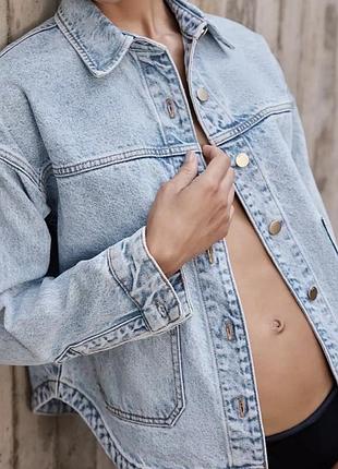 Курточка джинсова zara 2