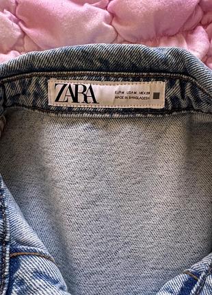 Курточка джинсова zara 4