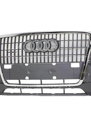 Решетка радиатора audi q5 2008-2012, черная, хромированная рамка, avtm, 181212990