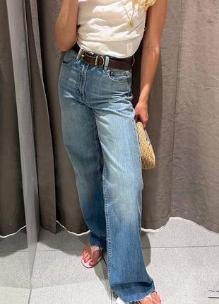 Джинси zara wide leg 2