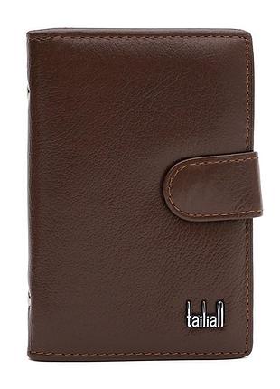 Шкіряна візитниця tailian k1t430d-h33br-brown 4769065