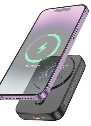 Умб hoco esteem magnetic power bank j117a 10000mah |type-c, qc/pd, 20w/2.4a| 4944135