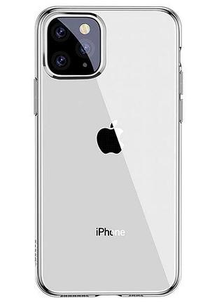 Чехол baseus для apple iphone 11 pro simple series, transparent (arapiph58s-02) 4772509 2