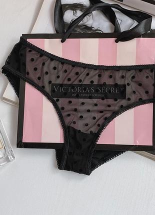 Трусики в горошок victoria's secret