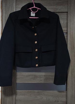 Піджак,жакет  темно синій zara