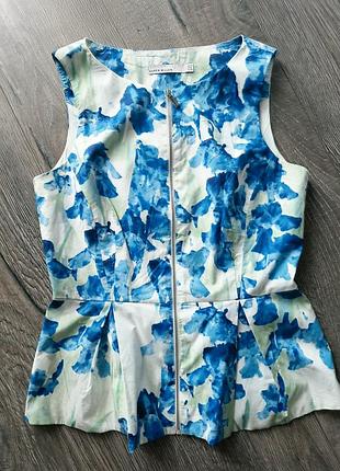 Топ женский karen millen m яркий с баской