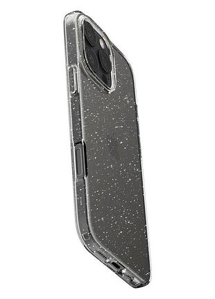 Чохол spigen для iphone 16 pro - liquid crystal glitter, crystal quartz (acs08113) 4937204 3