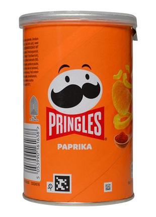 Чіпси pringles картопляні зі смаком паприки paprika, 70 г