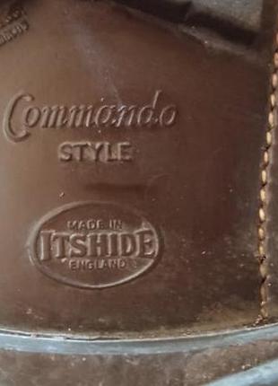 Ботинки туфли itshide англия 43 размер commando style 6