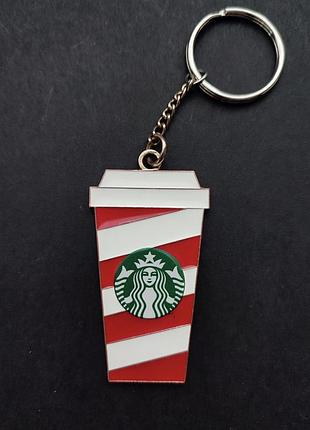 Брелок із дизайном стаканчика для холодних напоїв starbucks