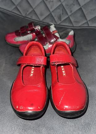 Взуття для дівчинки prada туфлі prada кросівки prada 4