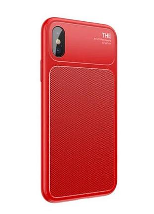 Чехол baseus для iphone x knight case, red (wiapiphx-ju09) 4976248