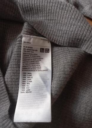 Uniqlo шерстяной гольф 10