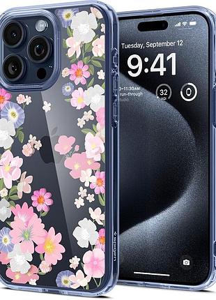 Чохол spigen для iphone 15 pro - ultra hybrid, blossom (acs06566) 4774167