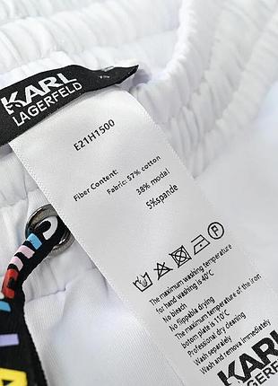 Костюм женский karl lagerfeld черный белый 7