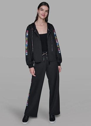 Костюм женский karl lagerfeld черный белый