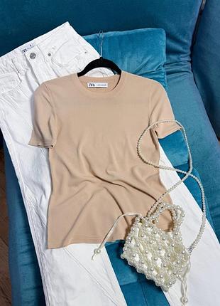 Базова футболка zara 2