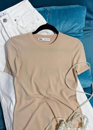 Базова футболка zara 3