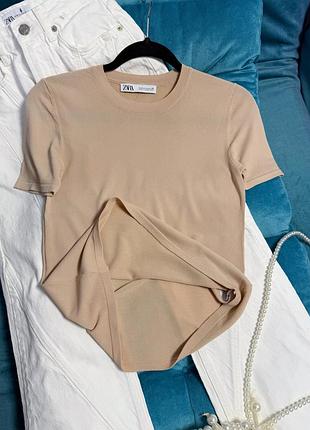 Базова футболка zara 9