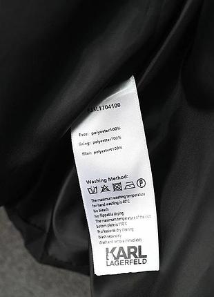Куртка женская karl lagerfeld черная 5