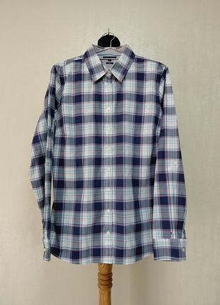 Рубашка в клетку от tommy hilfiger