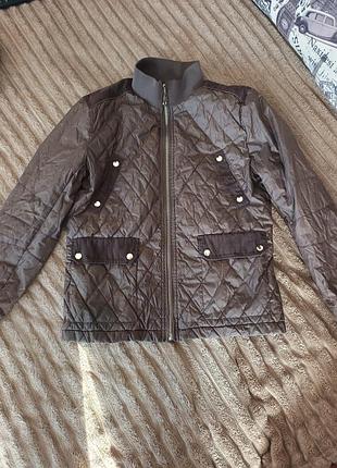 Мужская куртка zara man (стеганая, бомбер)