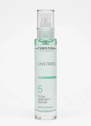 Успокаивающая сыворотка «таталь» christina unstress (шаг 5) total serenity serum 100 мл