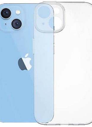Чехол baseus для apple iphone 14 (6.1inch) simple series, transparent (araj000602) 4774044