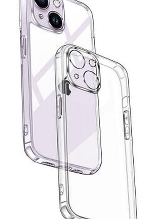 Чехол baseus для apple iphone 14 (6.1inch) simple series, transparent (araj000602) 4774044 2
